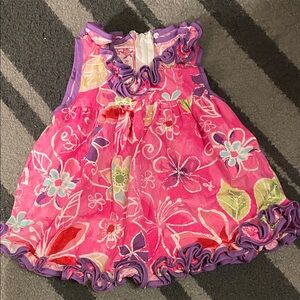 Hawaiian baby dress 12 months old